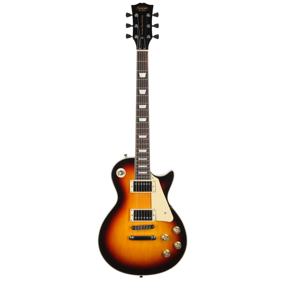 SQOE Selp100 sunburst электрогитара