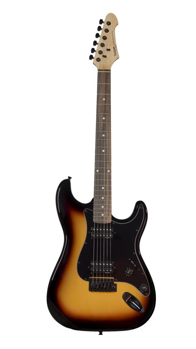 SQOE Sest210 sunburst электрогитара